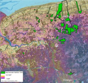 Grondbezit klooster Warffum