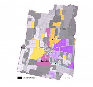 Kadastrale gegevens uit 1832