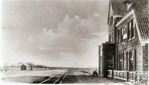 Het station rond 1925. Foto: www.historischekringdemarne.nl